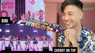 BINI - CHERRY ON TOP LIVE BINIVERSE THE FIRST SOLO CONCERT IN NEW FRONTIER DAY-1  REACTION