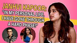 Janhvi Kapoor on Karan Johar being partial to her over Sara Ali Khan