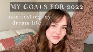 MY GOALS FOR THE NEW YEAR + manifesting my dream life