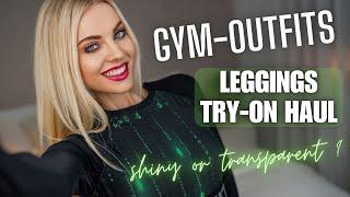 Ultimate Fitrun Gym Leggings Try-On Haul  Shiny or Transparent - Are They Gym Approved?