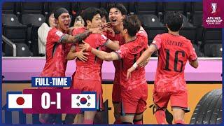 #AFCU23  Group B  Japan 0 - 1 Korea Republic