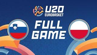 Class. Game 5-6  Slovenia v Poland  Full Basketball Game  FIBA U20 Womens EuroBasket 2024