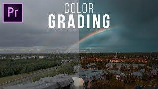 How To Color Grade In Premiere Pro \\ Lumetri Color vs Cinema Grade