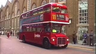 The iconic London Routemaster Double-Decker