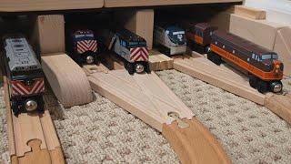 USAWoodenRailways Second Wooden Layout