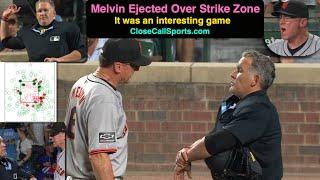 E85 - Manny Gonzalez Ejects Bob Melvin After Game-Long Strike Zone Dispute in Chicago