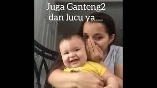 viral anak bayi ketawa bersama ibunya