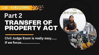 Transfer of Property section 13 to 34 - Part 2