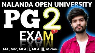 PG PART 2  2023-24 Exam  Admission  New  Video  @Kumaar5389 #nou #newupdate #new #bachelor