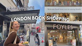 I BOUGHT 11 BOOKS  Come Book Shopping With Me In London  Big Book Haul