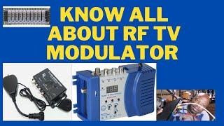 All you need to know about a RF modulator how to connect it to your satellite receiver.