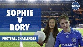 Sophie vs Rory  The Football Challenges
