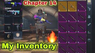 My Inventory Chapter 14 Pubg Metro Royale Mode