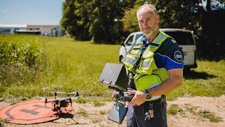 Thierry Erard - Gendarme spécialiste drone à la Police cantonale