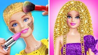 From Broke Doll to Barbie Princess AMazing Makeover Hacks and Tricks by La La Life Games