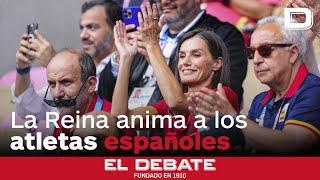 La Reina Letizia acude a París a animar a los atletas españoles en los Juegos Olímpicos