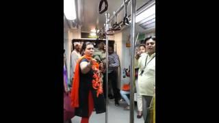 Ladies Compartment in Delhi Metro.1