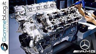 Mercedes AMG V8 ENGINE - PRODUCTION German Car Factory