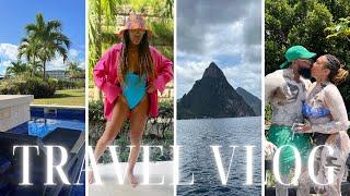 TRAVEL VLOG  ST. LUCIA  Our Stay at the Royalton - Hideaway