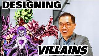 Toriyama designing Dragon Ball Super villains