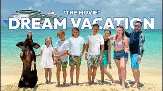 our FIRST movie *DREAM* summer trip w our 5 KIDS ages 7-14 CRUISE TO THE BAHAMAS 