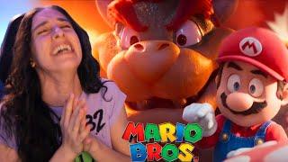 I CRIED. Super Mario Bros Movie Trailer REACTION