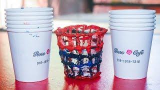 Paper Cup Craft Easy ideas  Paper cup craft ideas  Glue Gun Pen Holder  NK Crafts