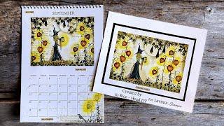 Faba Shines in September - A Lavinia Stamps Tutorial by Jo Rice