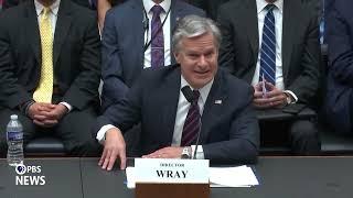 WATCH Rep. Jordan asks FBI Director Wray about Trump assassination attempt timeline