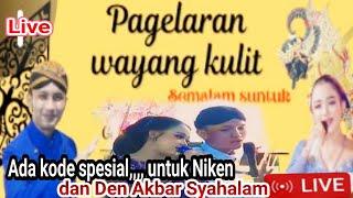 Live pentas malam ini ada kode spesial Niken dan Den Akbar Syahalam