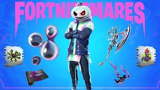 All Fortnitemares 2022 FREE REWARDS Chrome Punk Skin Back Bling Pickaxe