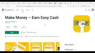 Make Money – Earn Easy Cash. Is it real or Fake?