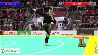 Pencak Silat Artistic Male Singles Indonesian Finals  18th Asian Games Indonesian 2018