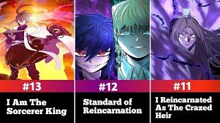 Top Reincarnation Manhwa Where MC was Reborn and Overpowered