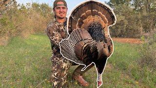 Turkey Hunting With a .410 {Catch Clean Cook} Giant Texas Tom