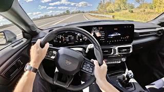 2024 Ford Mustang Dark Horse 10-Speed Automatic - POV First Driving Impressions