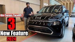 Kia Carens Facelift 2024 With 3 New Feature 7 सीटर मे और क्या चाहिए