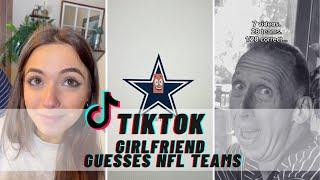 MMMJOEMELE TIKTOK COMPILATION- Girlfriend Guessing NFL Team Logos