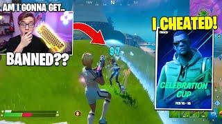 I CHEATED in this $1000000 Fortnite Tournament... getting banned?