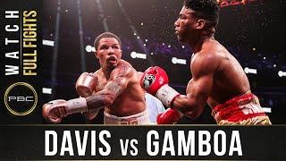 Davis vs Gamboa FULL FIGHT December 28 2019 - PBC on Showtime