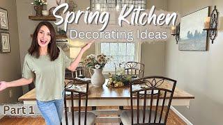 SPRING KITCHEN DECORATE WITH ME  EASTER 2024 DECORATING INSPIRATION