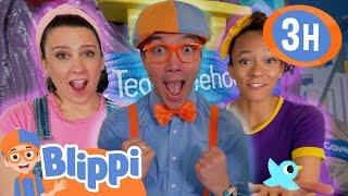 Ms. Rachel Visits the Treehouse Wheels on the Train  Blippi and Meekah Best Friend Adventures