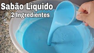 Sabão Líquido Concentrado com Apenas 2 Ingredientes Mega CREMOSO