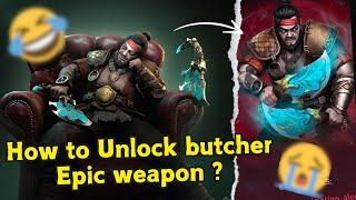 Im Regretting  after Unlocking Butcher Epic Weapon *Event Walkthrough*  Shadow Fight 4 Arena