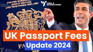 UK Passport Application Fees Update What You Need to Know  British Passport 2024