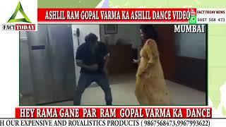 FILM DIRECTORE RAM GOPAL VARMAS OBSCENE DANCE VIDEO.