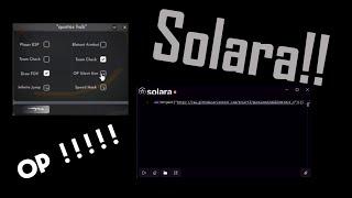 New Solara Roblox Arsenal Script 2024  Player ESP  OP Silent Aim 