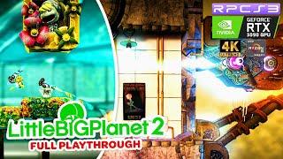 LittleBigPlanet 2 Full Playthrough  RPCS3