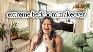 cozy LUXURIOUS bedroom makeover *on a budget*