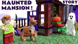 Scooby Doo LEGO Stop Motion Mystery Story At The Haunted Mansion